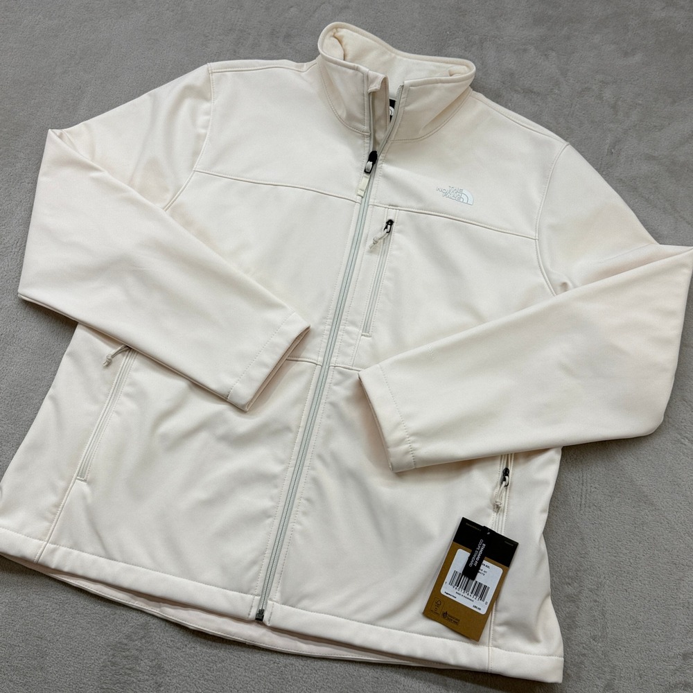 The North Face Apex Bionic Jacket Women's XXL Gardenia White Softshell Gorpcore